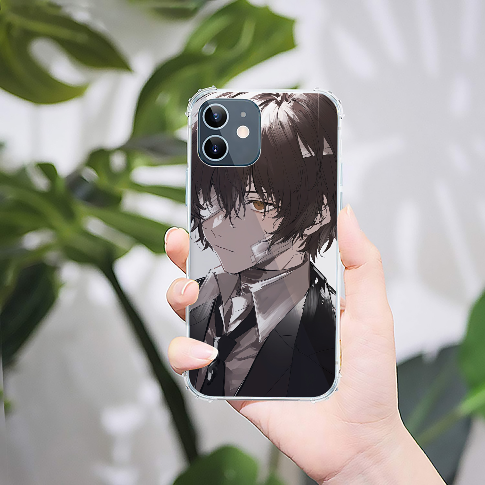 （画像用） 文豪ストレイドッグス Bungo Stray Dogs 【iPhone 12シリーズ対応】透明スマホケース（クリアソフトケース）